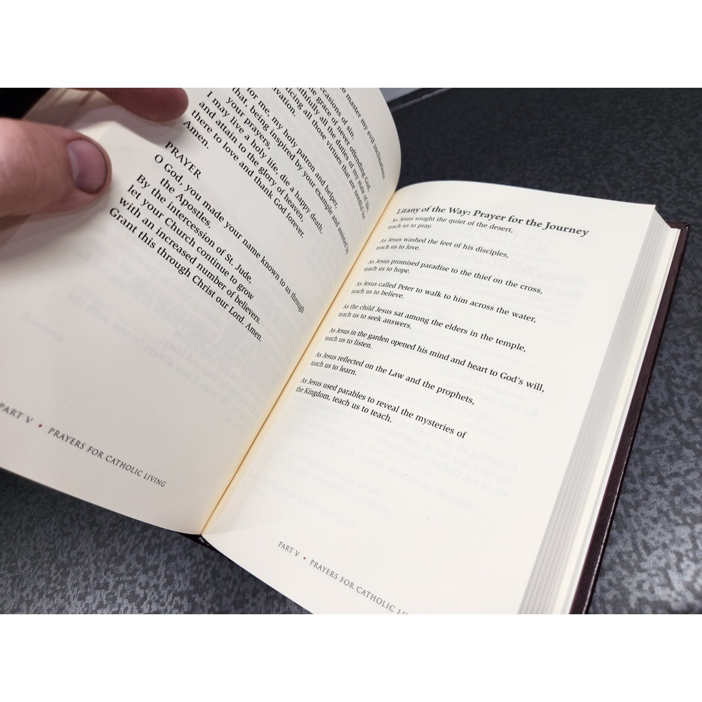 Catholic Household Blessings & Prayers Hardcover First Printing Revised Edition - Picture 9 of 9